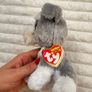 Ty Beanie Boo Whiskers approx. 15 cm. Plush Schnauzer Dog Please see photos Image 5