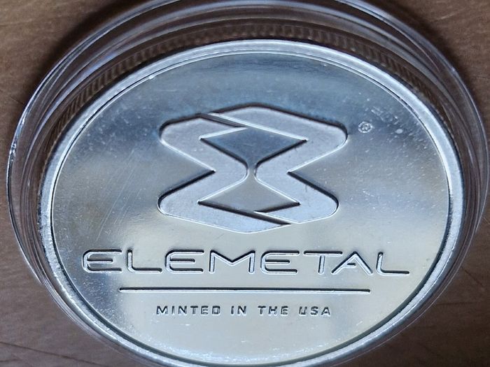 USA 1 oz Silver Elemetal .999 Ag