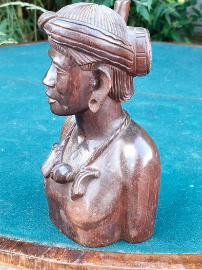 African male Tribal bust