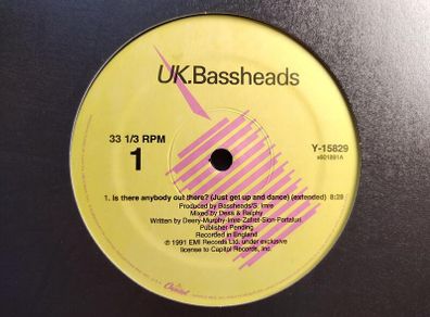 Bassheads - Is There Anybody Out There? - Deconstruction Records - BANGIN 90s Piano ACID Vocal HOUSE BANGER!