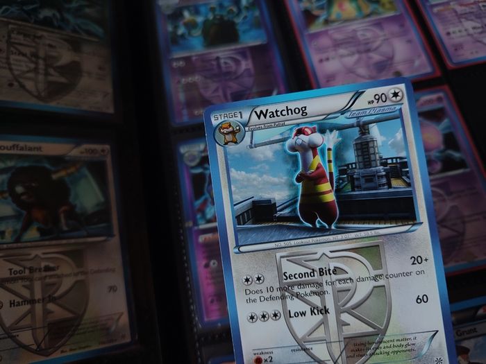 Watchog ! Non Holo Rare ! Plasma Storm ! 2012 ! Pokemon Card !
