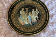 Greek Plate - Olympia - 24K - Handmade