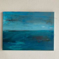 Original Painting Original Seascape Minimalist Seascapes
