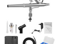 main image for ad Painting Tattoo Manicure Airbrush Air Compressor Kit Gravity Feed Cake Spray Model Air Brush Nail Tool Set 100-250V