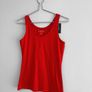 New Dunnes Stores Red Stretch Vest Top Image 3