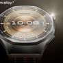 HUAWEI Watch GT 6 Pro - Titanium with Gold Fluoroelastomer Strap, 46 mm Image 2