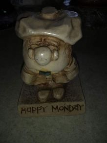 Happy Monday ornament.