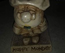 Happy Monday ornament.