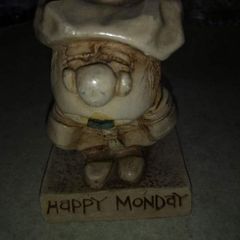 Happy Monday ornament.