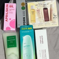 Viral Korean skin and haircare new