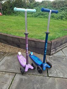 Maxi Micro Scooter (X 2) Both in perfect working order and well cared for.