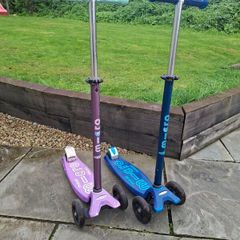 Maxi Micro Scooter (X 2) Both in perfect working order and well cared for.