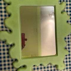 Cloud Shaped Child's Mirror (Green)