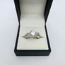 Brand New 9ct White Gold Dress Ring Image 2
