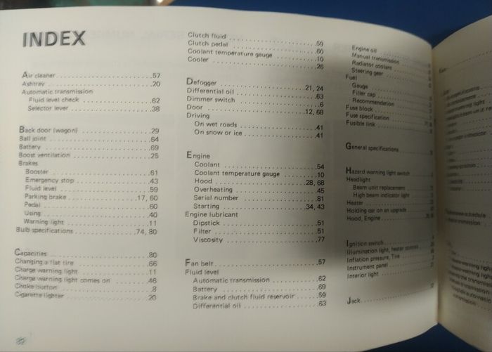 Toyota Corolla Owner's Manual 1976