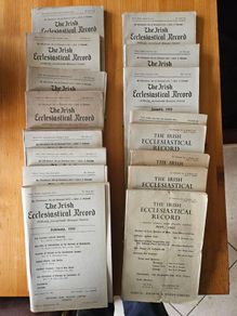 The Irish Ecclesiastical Records X 18.1945-1957. A Monthly Journal Under Episcopal Sanction. See Photos.