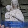 Chalkware Madonna and Baby Image 7