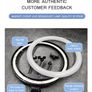 Ringlight Led Selfie Ring Light Phone Remote Control Lamp Photography Lighting With Tripod Stand Holder Image 2