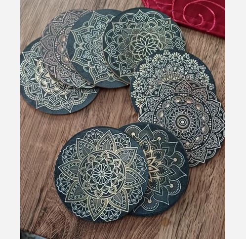 Boho Style Coasters - nice gift