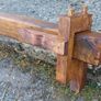 NEW Rustic Stove Mantle / Shelf...long 4.5ft Image 7