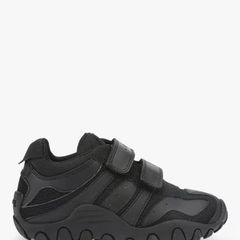 GEOX Crush Black Trainers 38 Size 5