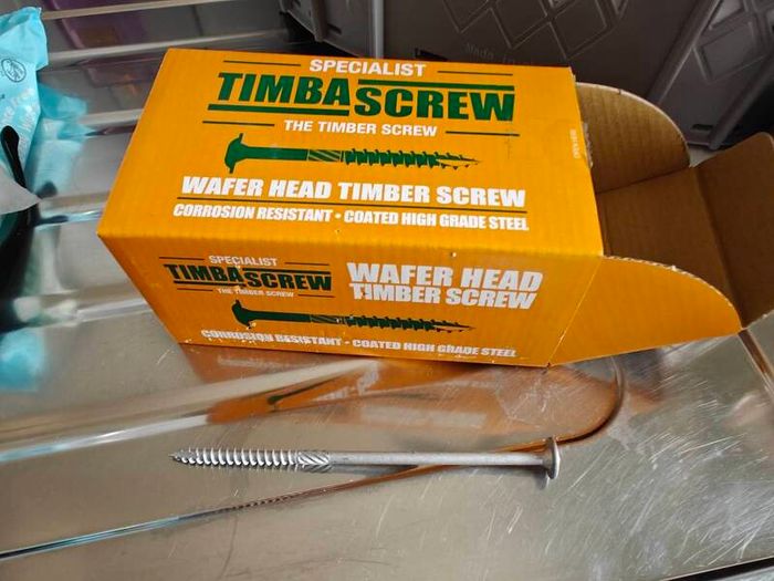 20 X Timbascrews, 6.7x 150mm