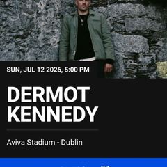 Dermot Kennedy Ticket - July 12th 5PM