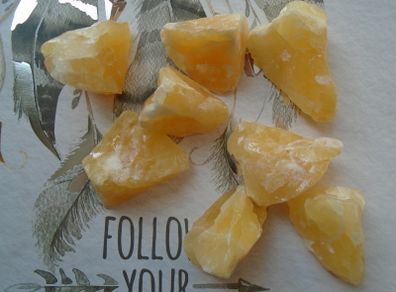 Raw Orange Calcite,Crystals,Gemstones,Healing crystals