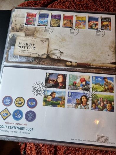 Mint UK FDC album