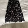 Black polka dot skirt size 10 Image 2