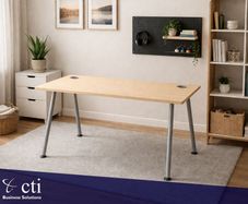 10 x 1600 Maple Office Desks - Grade A