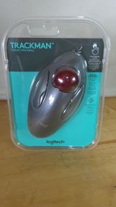 Logitech Trackman Marble Corded Trackball Mouse T-BC21 New Sealed 910-000808
