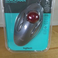 Logitech Trackman Marble Corded Trackball Mouse T-BC21 New Sealed 910-000808