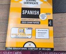 Spanish exam papers & Grammar study cards
