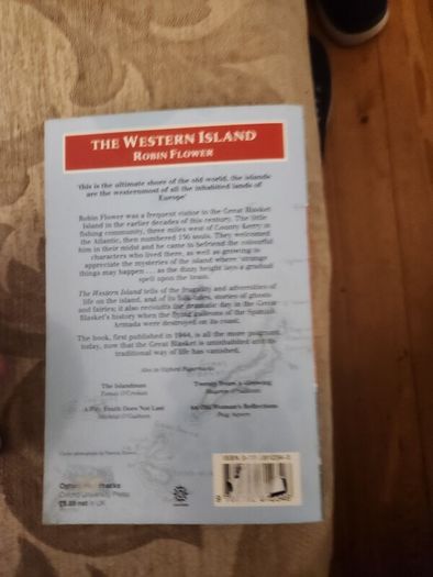 The Blasket Island. 2 X Books On Blasket Islands. Paperbacks In Good Condition.