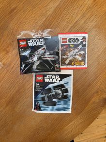 lego Star Wars ships x 3