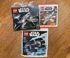 lego Star Wars ships x 3