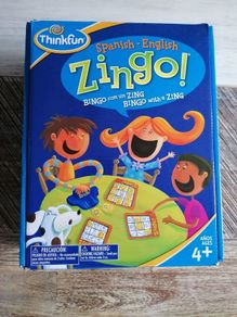 Thinkfun English and Spanish zingo