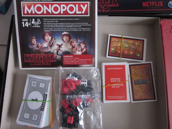 Monopoly Stranger Things Board Game