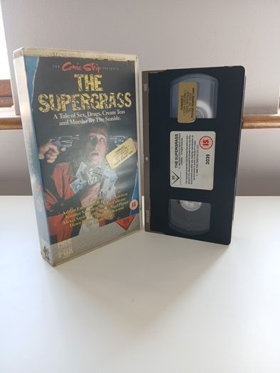 The Supergrass Film On A High Quality MAXELL Tape Ex Rental.
