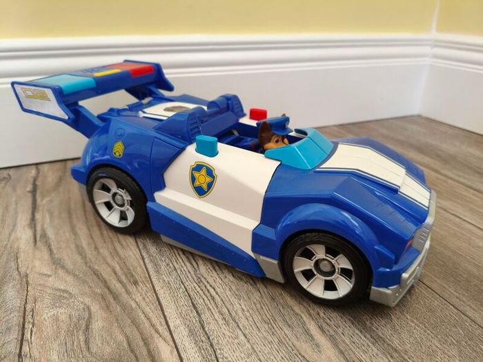 Paw patrol Chase GIANT Police Car including bike and sounds