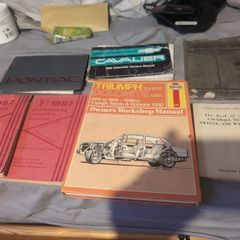 car vintage books