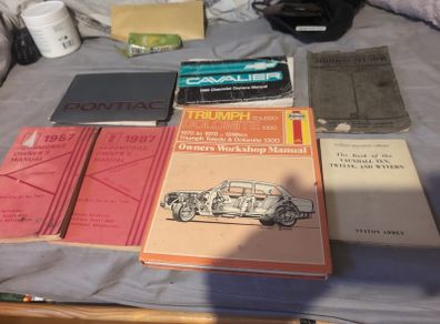 car vintage books