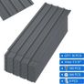 16x Roof Sheets Corrugated Garage Shed Side Panels Metal Roofing Covers Carport Greenhouse1080X426MM RSS01 Grey Image 2