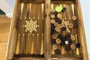 Double-sided Chess &amp; Backgammon Board