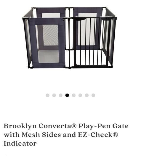 Dreambaby Brooklyn Converta Playpen Gate with Mesh Sides