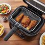 2.5 Litre Deep Fat Fryer with Viewing Window, Adjustable temperature controls, Easy Clean, 1800 W, Black Image 3