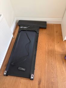 Walking pad with under mat