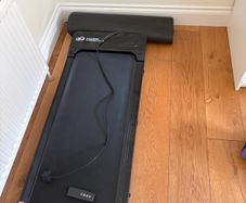 Walking pad with under mat