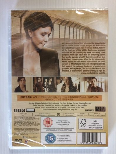 The Honourable Woman [DVD TV Boxset] STILL SEALED